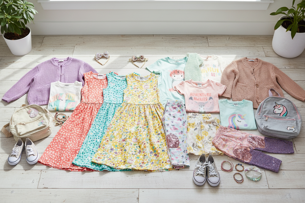 Girls' Clothing Essentials: Creating a Versatile and Fun Wardrobe