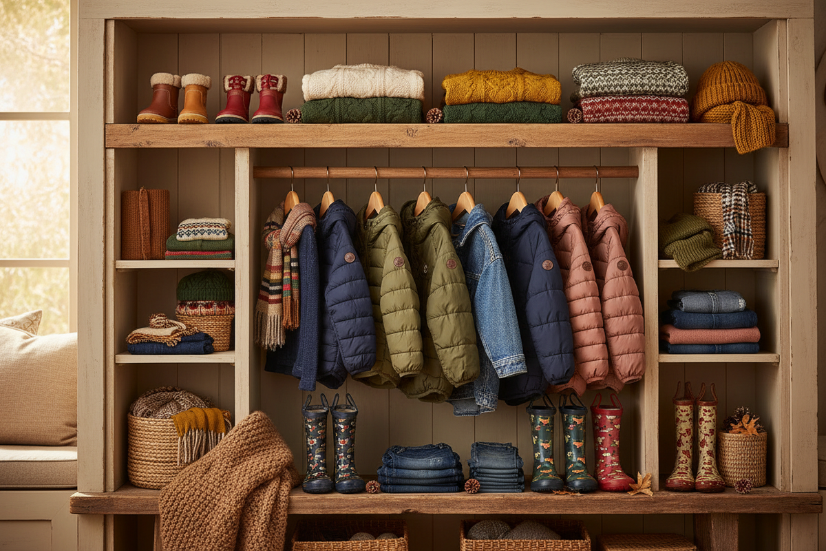 Seasonal Wardrobe Transitions: Dressing Kids for Changing Weather