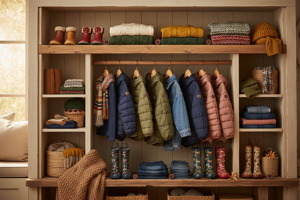 Seasonal Wardrobe Transitions: Dressing Kids for Changing Weather