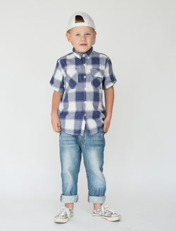 Boys Plaid Shirt